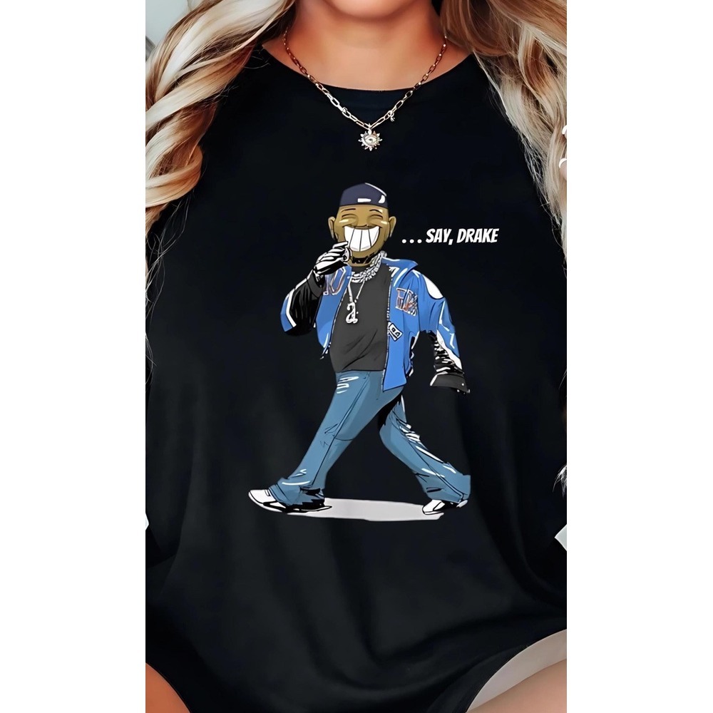 Kendrick Lamar Performing 'Not Like Us'‎ Say Drake T-Shirt Black 3XL